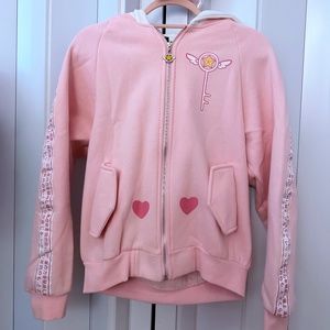 Spreepicky Cardcaptor Sakura zip-up Hoodie